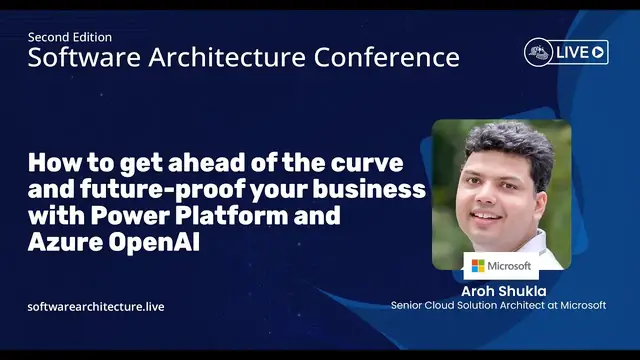 'Video thumbnail for How to get ahead of the curve and future-proof your business with Power Platform and Azure OpenAI'