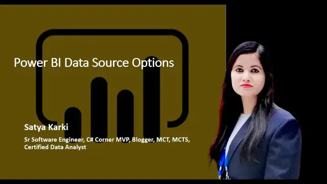 'Video thumbnail for Power BI Data Source Options'