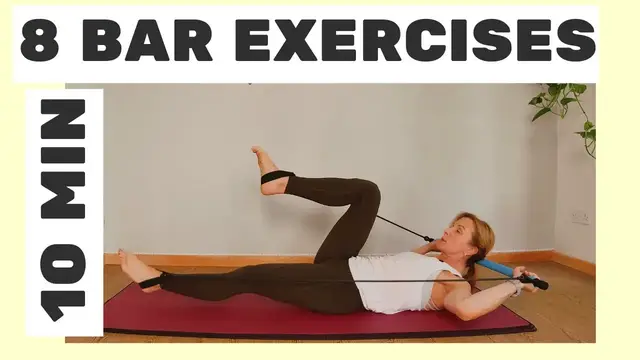 'Video thumbnail for 8 of the Best Pilates Bar Exercises to Improve Strength'