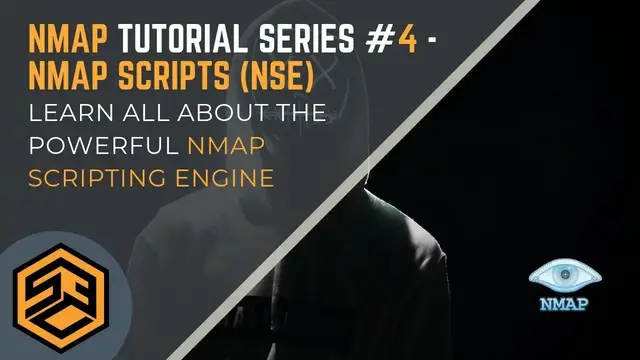 'Video thumbnail for Nmap Tutorial Series 4 - Nmap Scripts (NSE)'