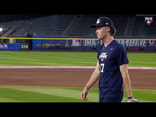 'Video thumbnail for Reid Worley Discusses Pitch Grip with Al Leiter At 2025 MLB Draft Combine!'