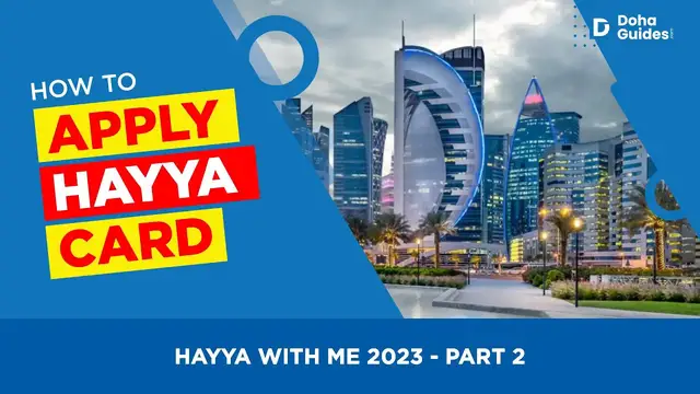 'Video thumbnail for How To Apply For Hayya Card Using Voucher Code 2023 | DohaGuides.com'