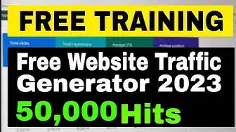 'Video thumbnail for Unlimited Free Website Traffic Generator 2023 |50000 visitors| Adsense Approval'