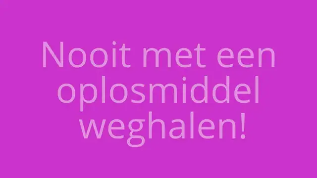 'Video thumbnail for Verf van stenen verwijderen'