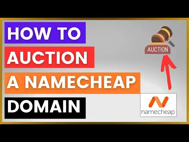 'Video thumbnail for How To Auction Domains On NameCheap? [in 2025]'