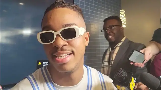 'Video thumbnail for Armando Bacot after becoming UNC's all-time leading rebounder in the win over N.C. State'