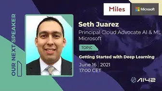 'Video thumbnail for Getting Started with Deep Learning'