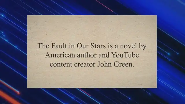'Video thumbnail for The Fault in Our Stars'