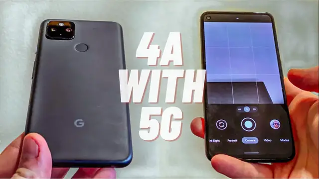 'Video thumbnail for Google Pixel 4a with 5G Camera Review and Unboxing'