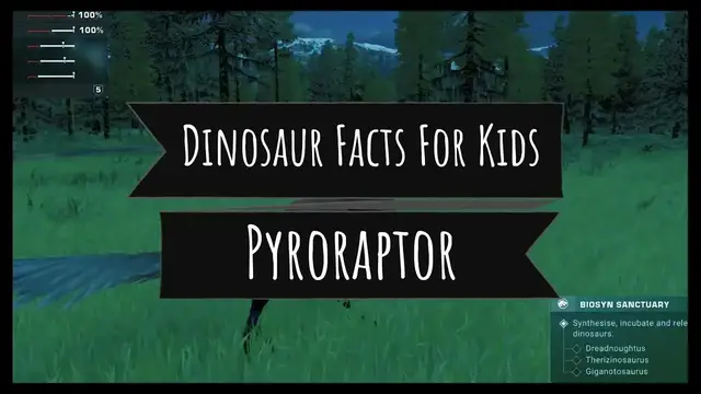 'Video thumbnail for Pyroraptor Jurassic World Evolution and Dominion Biosyn DLC'