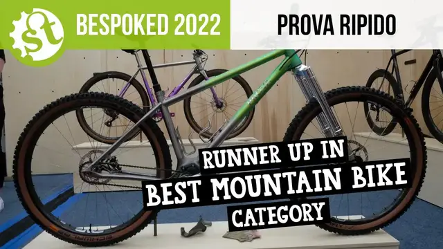 'Video thumbnail for Prova Cycles, Runner Up in Best Mountain Bike category, Bespoked 2022'