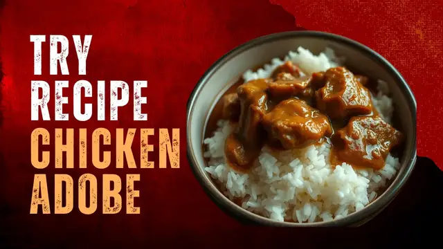 'Video thumbnail for Chicken Adobo Recipe'