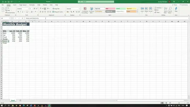 'Video thumbnail for Working with Numbers in Excel'