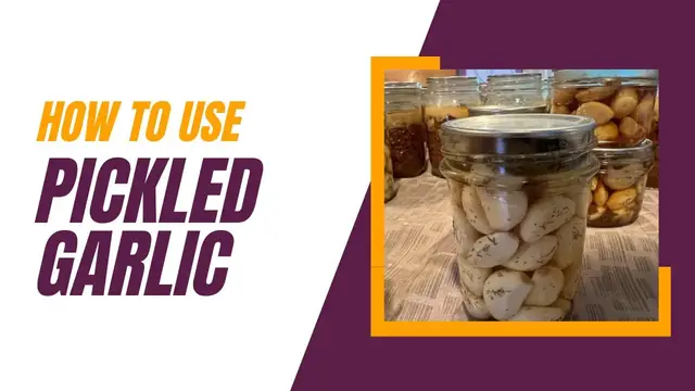'Video thumbnail for How to use pickled Garlic'