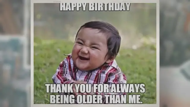 'Video thumbnail for Huge List of Funny Birthday Quotes | Cracking Jokes'