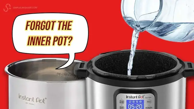 'Video thumbnail for Put Water In Your Instant Pot Without The Inner Pot? Here's What To Do.'