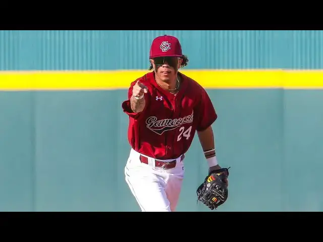 'Video thumbnail for Jordan Carrion 2025 College Baseball Highlights! | South Carolina Gamecocks'