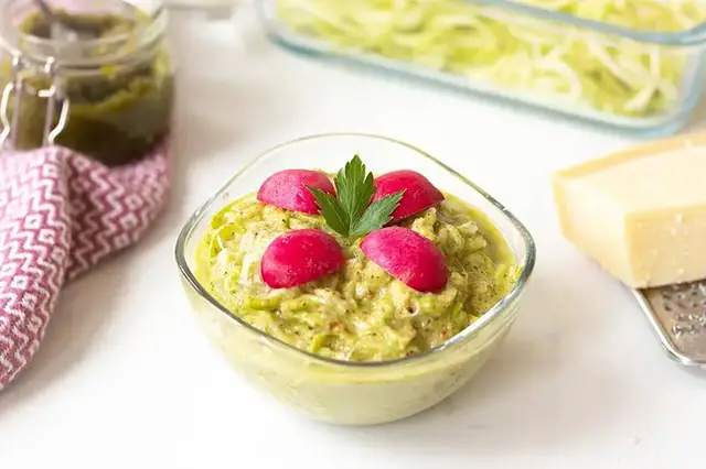 'Video thumbnail for Zoodles With Pesto'