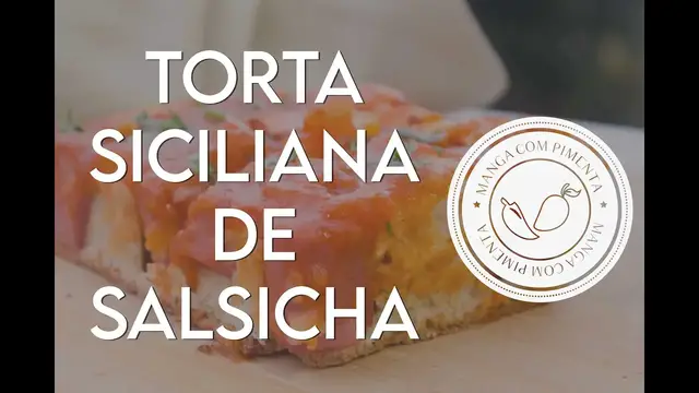 'Video thumbnail for Torta Siciliana com Salsicha'