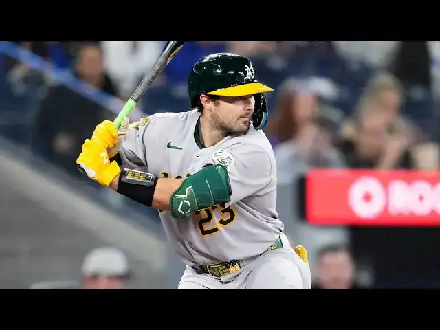 'Video thumbnail for Shea Langeliers' First 10 Home Runs of 2025! | Athletics'