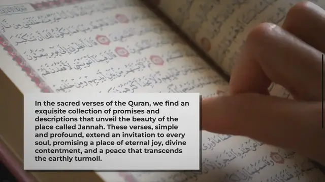 'Video thumbnail for Beautiful Description of Jannah in Quran'