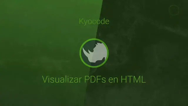 'Video thumbnail for Visualizar PDFs en HTML'