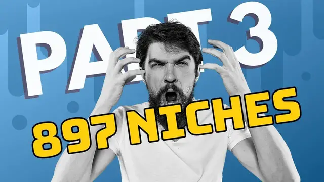 'Video thumbnail for 897 Affiliate Marketing Niches - Part 3 (Brainstorming Sessions)'