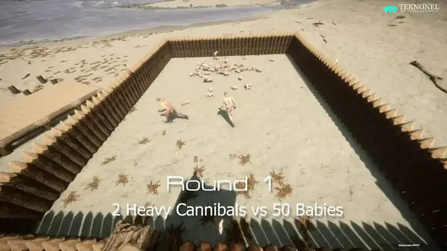 'Video thumbnail for 50 Baby vs Heavy cannibal - Sons of the Forest'