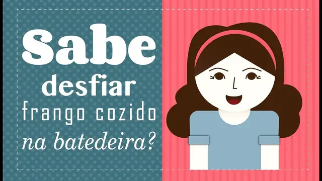 'Video thumbnail for Como Desfiar Frango na Batedeira'