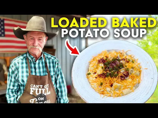 'Video thumbnail for Make This EASY Loaded Baked Potato Soup!'