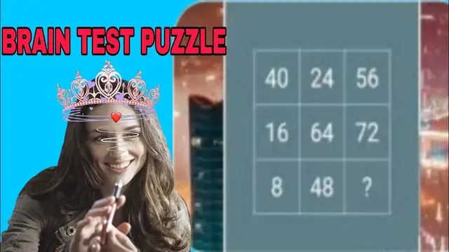 'Video thumbnail for Solve iq math riddles #5 | What is the number to fill in the questionnaire box I Vu Giang Channel'