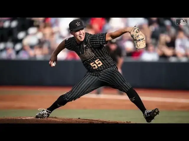 'Video thumbnail for 2025 MLB Draft Preview: Cody Bowker, RHP, Vanderbilt'