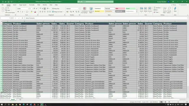 'Video thumbnail for How To Hide and Unhide Rows, Columns and Sheets in Excel'