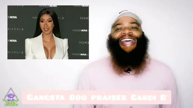 'Video thumbnail for Gangsta Boo shows love to Cardi B'