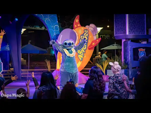 'Video thumbnail for Stitch’s Interplanetary Beach Party Blast | Disneyland Resort 70th Celebration 4K'