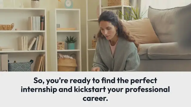 'Video thumbnail for How to write an internship cover letter: 7 tips & an example'