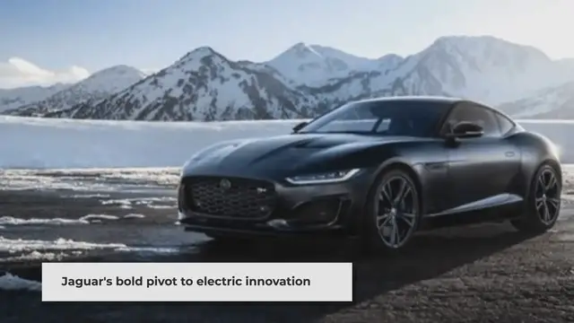'Video thumbnail for Jaguar's Electrifying Pivot: Celebrating the F-Type R75 and the End of an Era - from an original article by Liam Bird'
