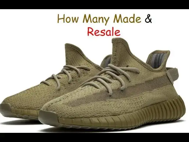'Video thumbnail for Adidas Yeezy 350 V2 Earth FX9033 |Resale Value & How Many Pairs Possibly Made'