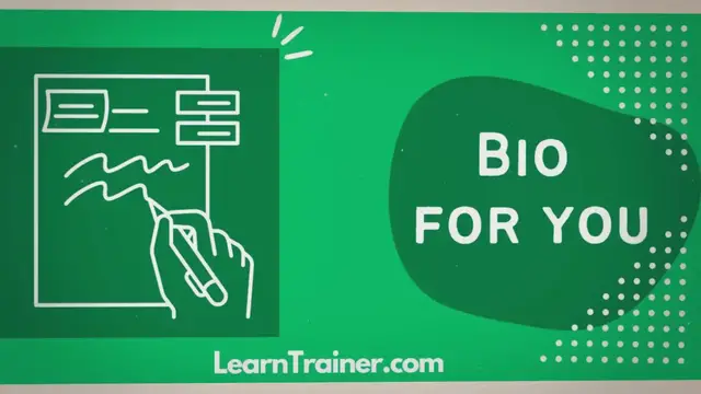'Video thumbnail for 6 Superb Bio for You - LearnTrainer.com'
