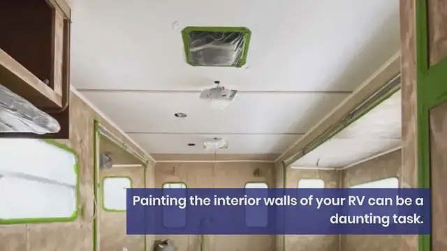 'Video thumbnail for DIY Guide to Painting Your Camper Interior – Transform Your Home Away From Home!'