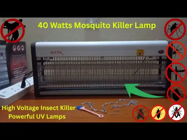 'Video thumbnail for Mosquito Killer Lamp | Mosquito Trap | Insect Killer | Sonik Electric Mosquito Killer Review'