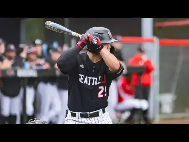 'Video thumbnail for Hunter Komine 2025 College Baseball Highlights! | Seattle Redhawks'