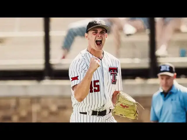 'Video thumbnail for Jack Cebert 2025 College Baseball Highlights! | Texas Tech Red Raiders'