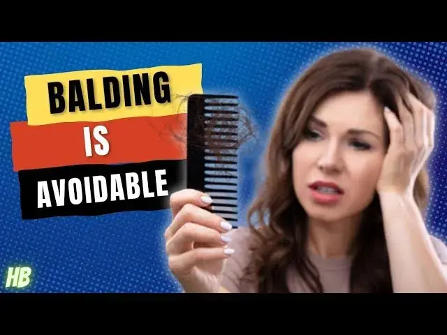 'Video thumbnail for New Research Suggests Balding Is Avoidable'