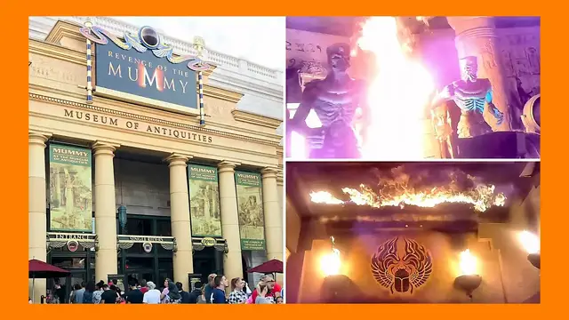 'Video thumbnail for Revenge of the Mummy at Universal Orlando (2023)'