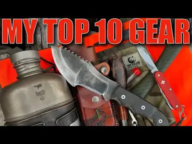'Video thumbnail for Top 10 Must-Have Bushcraft Gear I’ll Never Ditch!'