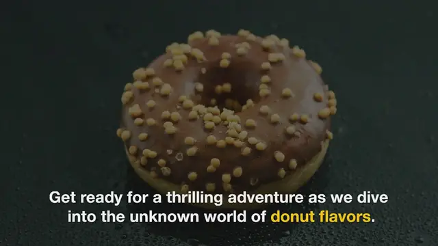 'Video thumbnail for Guess the Donut Flavor Challenge: Test viewers' taste buds with blindfolded tastings.'