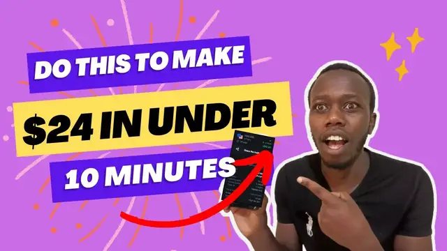 'Video thumbnail for Do This To Make $24 (KSH 2,500) in Under 10 minutes ??'