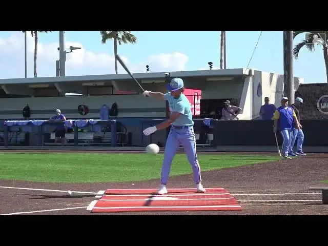 'Video thumbnail for 2025 MLB Draft Preview: Remo Indomenico, OF, The First Academy'