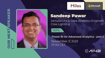 'Video thumbnail for Power BI for advanced analytics - Part 2'